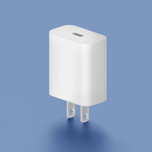 MI -20W CHARGER W/O/WHITE The fast charging adapter can charge devices at up to 20W It also has the capability to regulate power output depending on the device