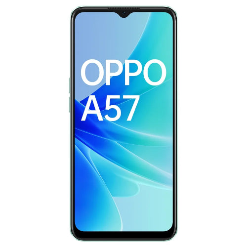 OPPO A57 GREEN Size and Weight Height about 163.74 mm  Storage RAM and ROM Capacities 4 GB + 64 GB  Display Size 6.56 inches (diagonal length)  Camera Rear Main camera .