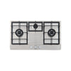 CANON KITCHEN & APP CHK-333S HOB 3 Burners, 304 S.S Panel, 2 Big and 1 Small Sabaf Burners, Cast Iron Grill, Brass Valves, 860X500mm.