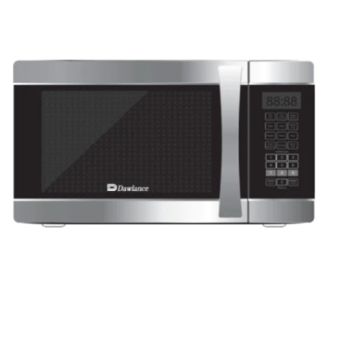 DAWLANCE  DW-162 HZP  MICROWAVE OVEN-62 Litres High-Capacity, Powerful Microwave Oven with a Sleek Silver Design.