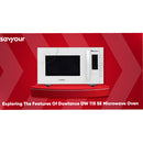 DAWLANCE DW-115-SE Measures 19 Inches in Height, 12 Inches in Depth, and 16 Inches in Width, Versatile Cooking Options.