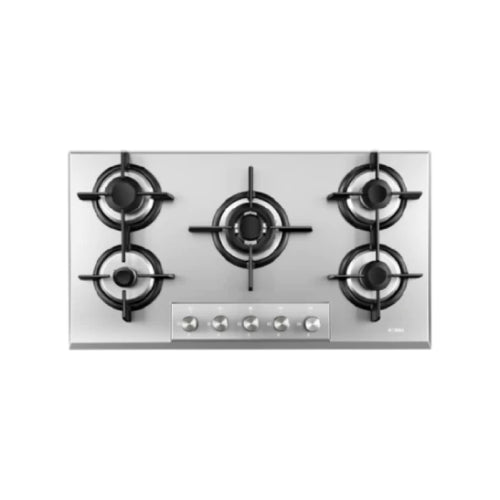 FOTILE GLS90501 5 BURNERS GAS HOB * , stylish and beautiful, safe and easy to clean *Burner cleaning, detachable upper air inlet, more convenient to clean the burner.