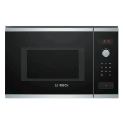 BOSCH BFL554S5OM BUILT IN MICROWAVE oven with 7 automatic programs, suitable for quickly cooking and heating every dish with time saving