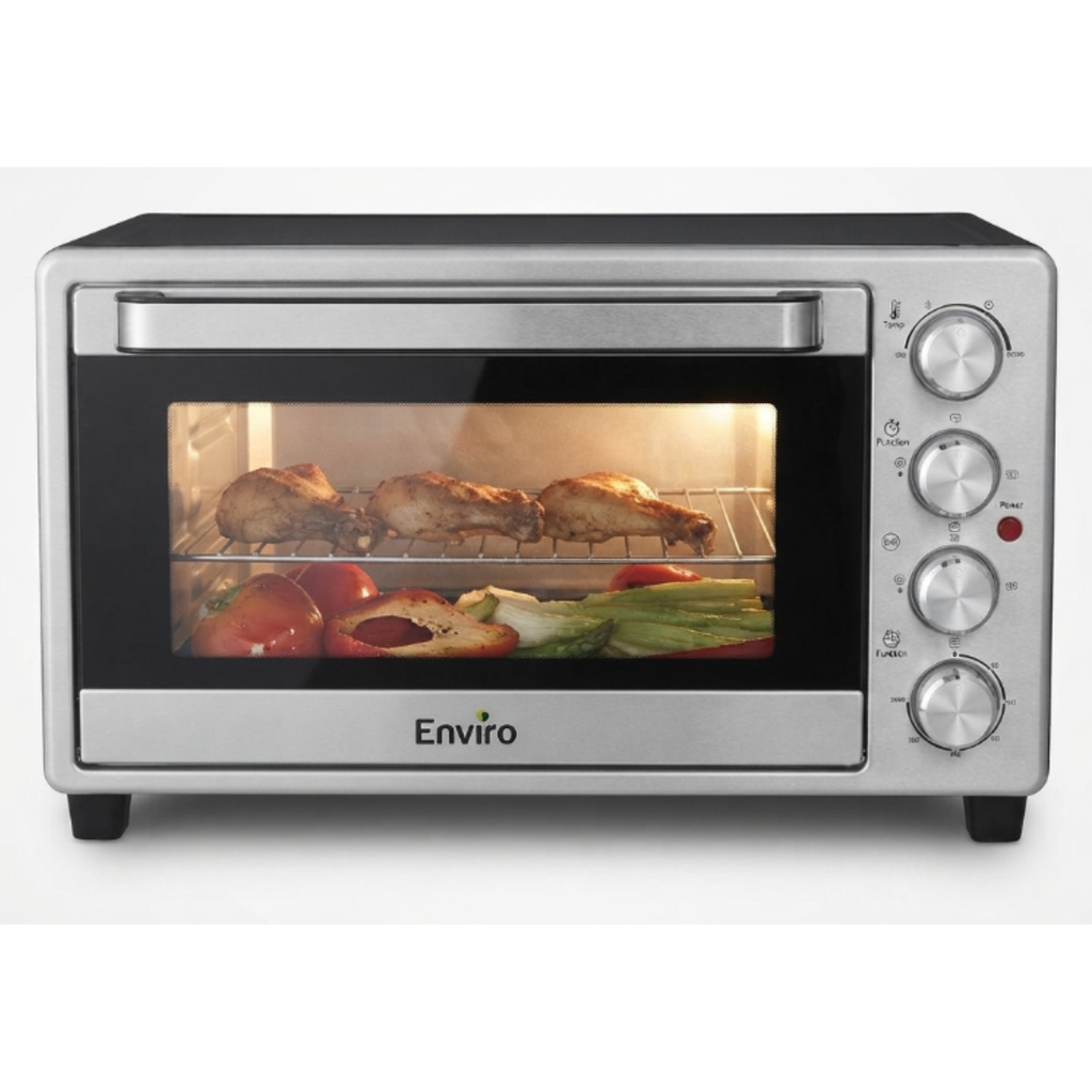 Enviro ETO 555 Electric Oven with Large Capacity, Multi Function Cooking and Adjustable Temperature Control