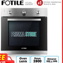 FOTILE KMS7008 Built In Oven The Unique Vent Design Ensure Air Flow In And Out Three Layers Tempered Glass Door Material (Oven) Stainless Steel+tempered Glass