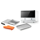 FOTILE ChefCubii 4-in-1 Countertop Convection Steam Combi Oven Air Fryer Dehydrator with Temperature Control, 40 Preset Menu and Steam Self-Clean, 1 CFT