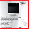 FOTILE KEG-6001A Built-in Oven: Tempered Glass with E-Coating (Strength Increased by 200%), 8 Functions, 4 Elements.