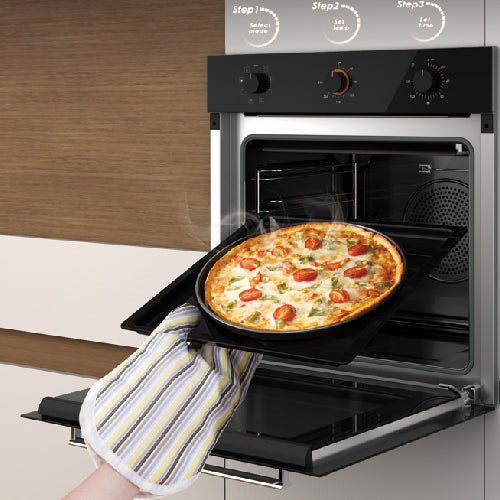 FOTILE KEG-6001A Built-in Oven: Tempered Glass with E-Coating (Strength Increased by 200%), 8 Functions, 4 Elements.