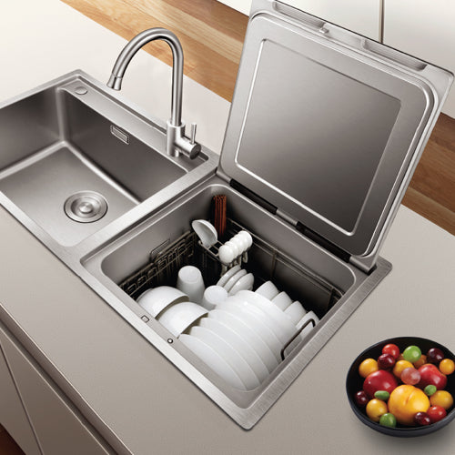 FOTILE  Dishwasher SD2F-P1X 3-in-1 Sink Dishwasher The world’s 1st 3-in-1 sink dishwasher that combines sink, dishwashing and fruits & vegetables purifier.