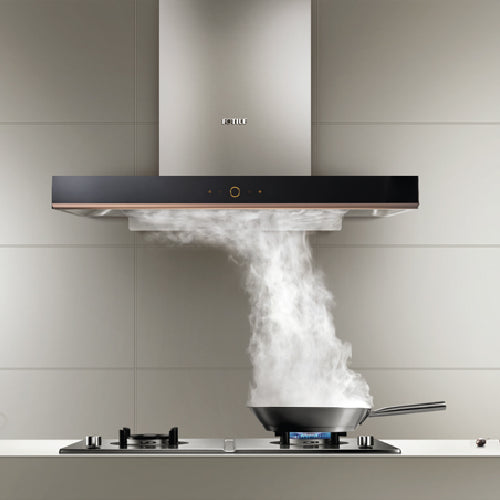 FOTILE EMG9035-B RANGE HOOD Goodbye to cooking smoke with a wave of hand. Wave to switch on or switch off the hood.