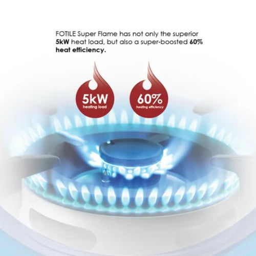 FOTILE GAS HOB 73201 HOB More Than High Flame Power. Utilizing 6 core technologies, FOTILE Super Flame has not only the superior 5kW heat load.