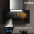 FOTILE Kitchen Hood AMG9007 More Powerful, Better Efficiency - The Brushless Direct Current (Bldc) Motor Has A Maximum Static Pressure