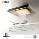 FOTILE Range Hood - EMG9036 (90 cm)  FOTILE Range Hood (Penghisap Asap Dapur) - EMG9036 - Panjang Ventilasi 90 cm