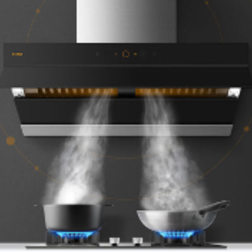 FOTILE ZMG9039 Range Hood Accurate dual-cavity fume control Air inlet at both sides, with concentrated suction, fits the rising path of fumes.