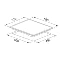 Franke Smart Electric HOB FRSM 604 C T Built In Electric Ceramic Hob for Modern Kitchens