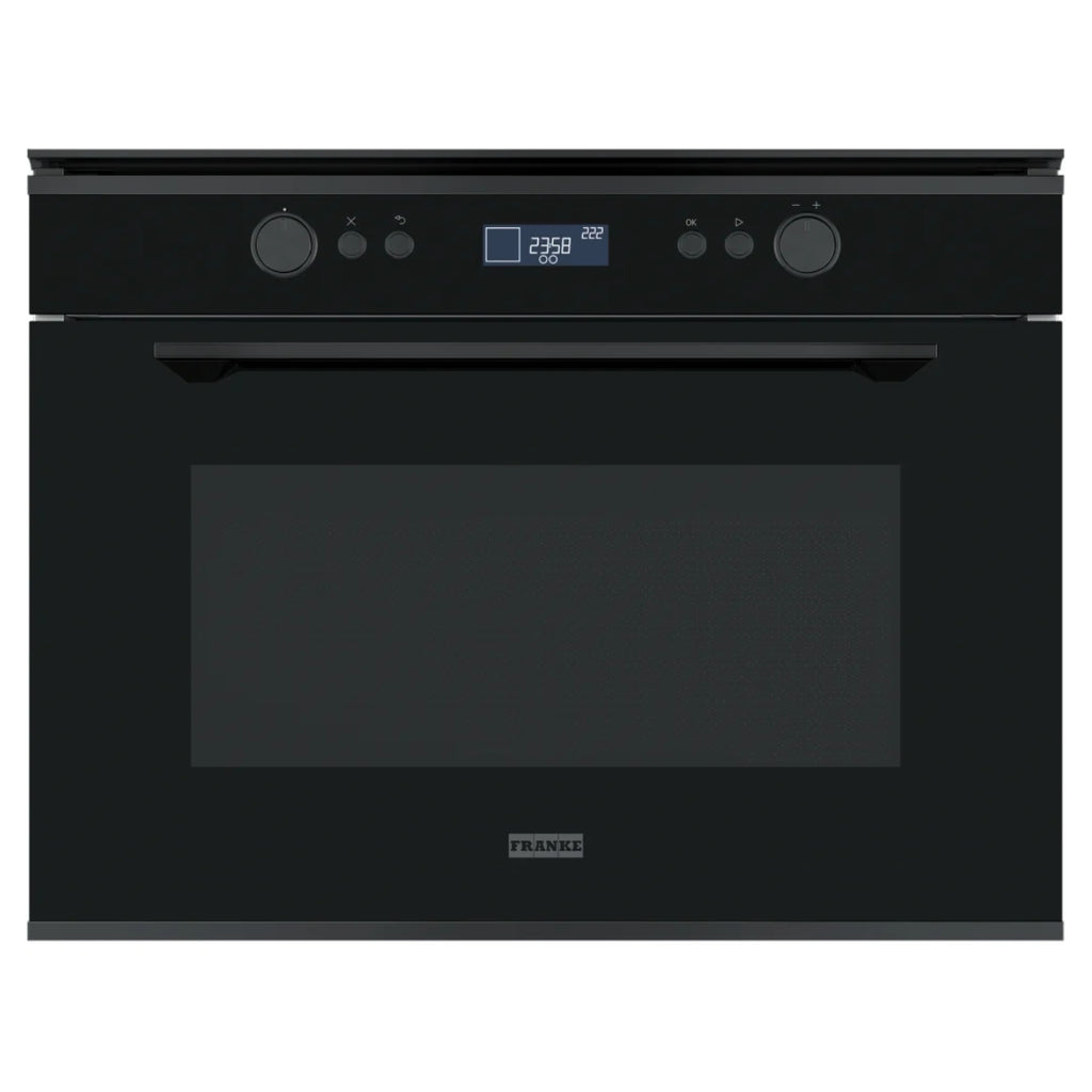 Franke Mythos Combi Compact Oven FMY 45 MW BK Built In Microwave and Oven for Modern Kitchen Cooking and Baking
