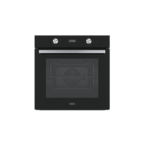 FRANKE Oven FSM 86 H BK Cristallo Nero, exceptional performance and versatility for modern kitchens, glass design, advanced cooking features, and easy-to-use controls