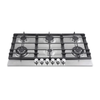 Fishers FBH-SS90-5SBF 5 Burner Steel Gas Hob