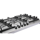 Fishers FBH-SS90-5SBF 5 Burner Steel Gas Hob