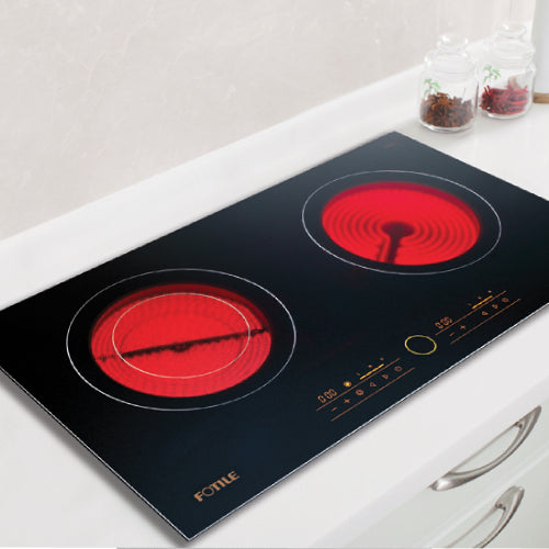 FOTILE Electrical Hob EEG30202 The Most Powerful In Its Class. High heating power for effective heating. ; German-made Schott Ceran Glass