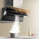 FOTILE JQG-9009 Kitchen Hood 90cm Wide Tempered Glass Surface, O-touch Control, 2 Speed Fan Control, Delay-off Function, Low Noise Level