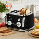 GEEPAS GBT-36564UK-BK Bread Toaster