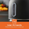 GEEPAS GK38074UK-BK 1.8L Stainless Steel Cordless Electric Kettle