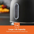 GEEPAS GK38074UK-BK 1.8L Stainless Steel Cordless Electric Kettle