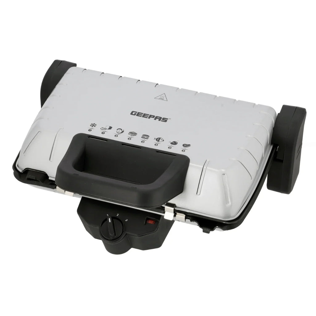 Geepas GGM5458 Grill Maker for Sandwiches and Grilled Snacks