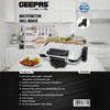 Geepas GGM5458 Grill Maker for Sandwiches and Grilled Snacks