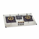 Golden Fuji Steel Hob SLN 2 80 Dual Built In Gas Hob