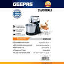 Geepas GHM5461 Stand Mixer