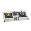 Golden Fuji GLN-280 Dual Burner Steel Gas Hob 