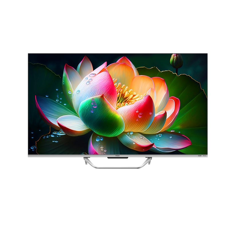 HAIER 55" H55S800UX 4K QLED Dolby Vision  Hands Free Voice Control Google TV Resolution 3840*2160 RAM 2GB DDR4 ROM 32 GB Flash