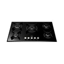 HAIER Hob with 5 Burner 519DGG Glass Is A High-performance Kitchen Appliance Designed To Elevate The Cooking Experience With Its Powerful Burners, Durable Construction