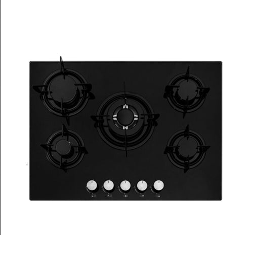 Haier Hob with 5 Burner 519DGG Glass is a high-performance kitchen appliance designed to elevate the cooking experience with its powerful burners, durable construction
