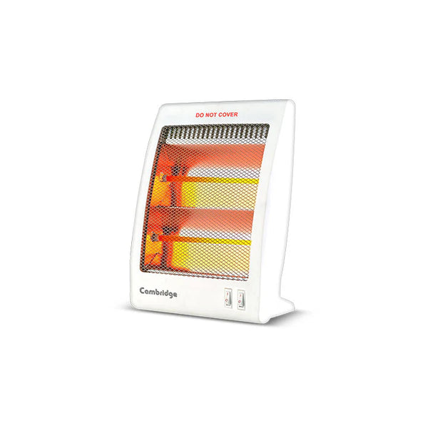 CAMBRIDGE Halogen Quartz Heater HH3: Effective Heating, Sleek Design, Oscillation Function & Versatile Use