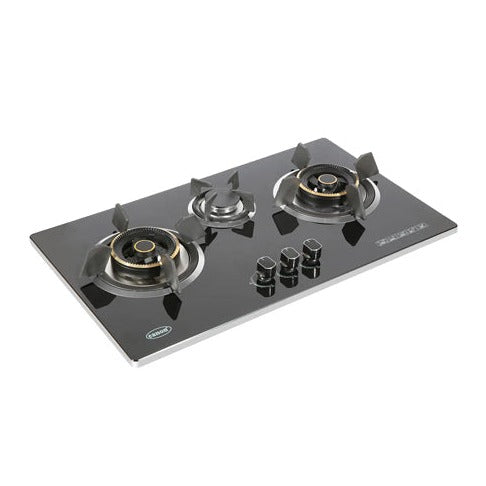 CANON HOB-HB-CHK-444S Natural Gas Hob: Steel Finish, Advanced Features for Convenience and Reliability