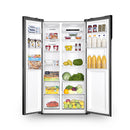 HAIER HRF-622IBG SBS TWIN-INVERTER TECHNOLOGY No-Frost Multi Air Flow Large-Capacity: A Multi Airflow System to Make This Freshness Adjust Same Cooling Situation on All Areas.