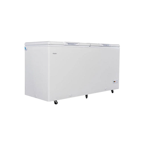 Haier 535 Liter (18.8CF) New Twin Model Freezer HDF-535 (TWIN DOOR) Haier HDF-535 new twin model with 100 hours of freezing retention without electricity. There is a 3 layered door with two LED lights.