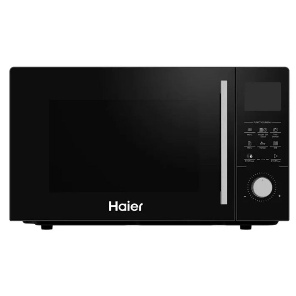 Haier Grill Microwave Oven HMW 28100DG with Powerful Microwave Heating, Grill Function, Easy Digital Controls and Convenient Cooking Performance