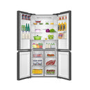 HAIER HRF-678T GGSide-by-Side Refrigerator: Spacious Capacity, Advanced Cooling Technology, Energy-Efficient Design, Save on Electricity Bills, Environmentally Friendly.