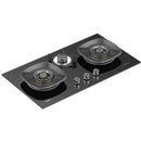 Haier 3 Burner Glass Gas Hob HCC Q88396 NG 