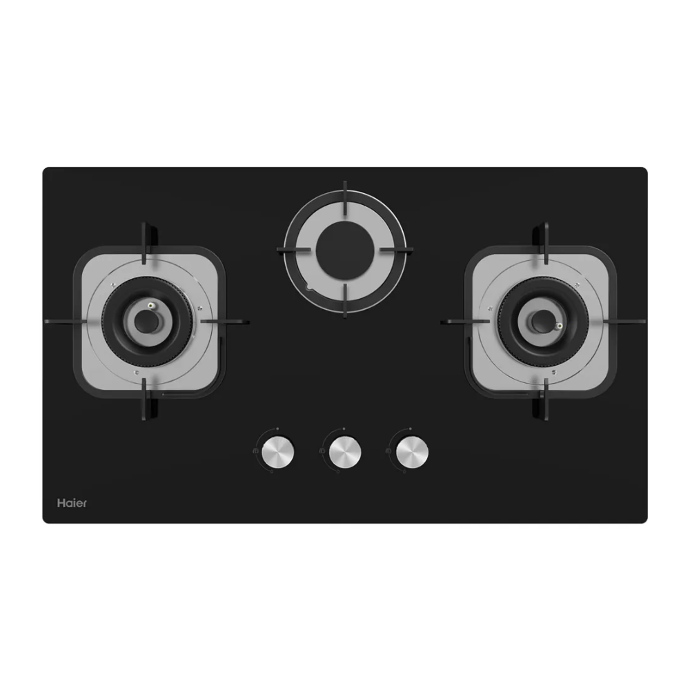 Haier HCC-6321DGG Glass Hob 3 Burner