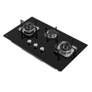Haier HCC-6321DGG Glass Hob 3 Burner