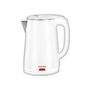 CAMBRIDGE Electric Kettle JK-376: Easy Filling, Stainless Steel Heating Element, Removable Nylon Filter, Auto Turn Off, Evaporation/Overheat Protection, 1800W