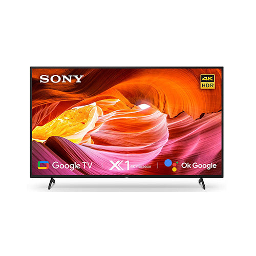 SONY BRAVIA 55" 4K UHD LED TV KD-55X75K : HDR10 & HLG Compatible, Google TV OS.