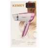 KEUNE / GEMEI / KEMEI KM 6833 Hair Dryer with Powerful Motor, Fast Drying Technology & Professional Salon-Style Hair Styling