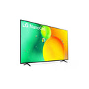 LG 70" 4K UHD LED TV Class NANO75 UQA Series Smart webOS 22 ThinQ AI Standard Dynamic Range On-Mode Power Consumption.
