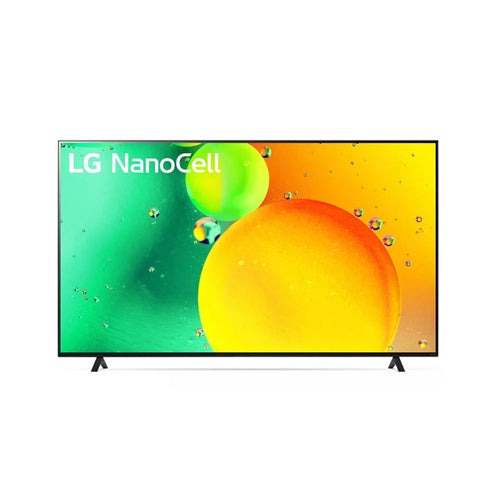 LG 70" 4K UHD LED TV Class NANO75 UQA Series Smart webOS 22 ThinQ AI Standard Dynamic Range On-Mode Power Consumption.
